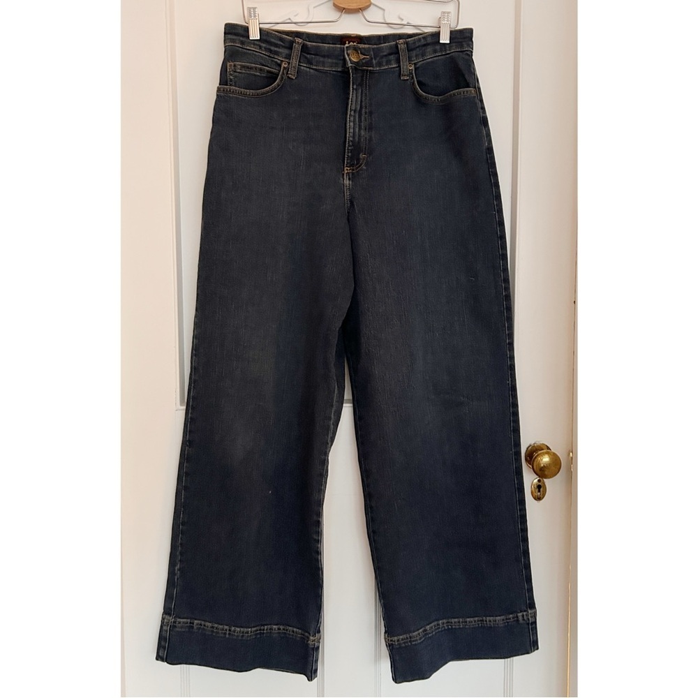 Lee Legendary Trouser Wideleg Jeans Size 14 - Picture 2 of 12